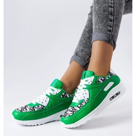 D/GMR Grüne Sport-Sneaker von Brattiro 2