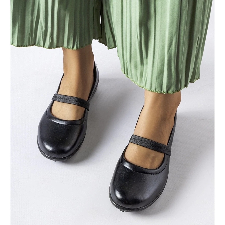 D/GMR Schwarze Oakland-Ballerinas 2