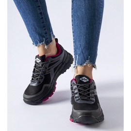 D/GMR Schwarze Aqua Shell-Sneaker LCJ-22-01-1370L 2