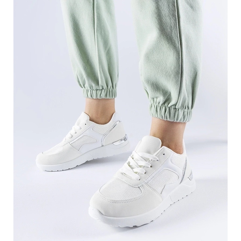 D/GMR Frauen Sportschuhe weiße Turnschuhe Gallo 2