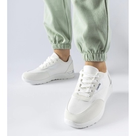 D/GMR Weiße Stoffsneaker von Geraldino 2