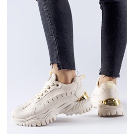 D/GMR Beige Laudes-Sportsneaker 2