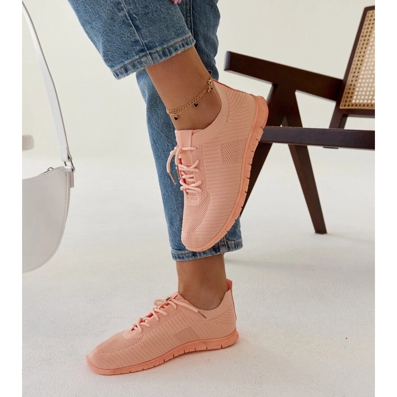 D/GMR Rosa Stoff-Sneaker von Erminio 2