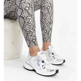 D/GMR Weiße Sneaker mit massiver Jacobine-Sohle 2