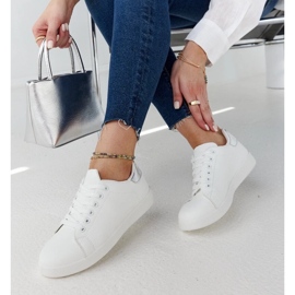 D/GMR Weiße Plateau-Sneaker von Hagosa 1