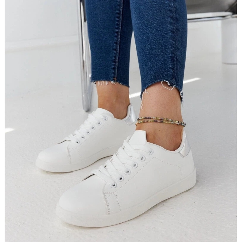 D/GMR Weiße Plateau-Sneaker von Hagosa 2