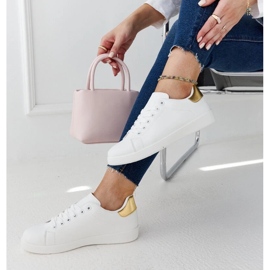 D/GMR Weiße Birikti-Plateau-Sneaker 2