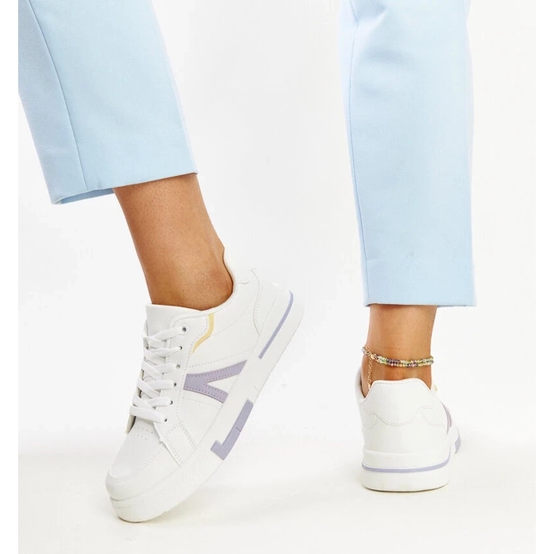 D/GMR Weiße Turnschuhe in Zorica-Farbe 2