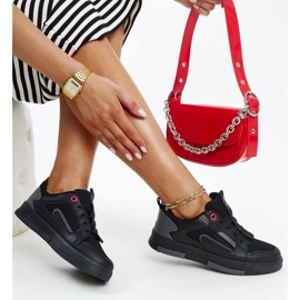 Schwarzgrau Frauen-Sneaker Cross Jeans LL2R4012C 2