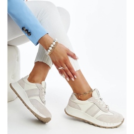 Graue Ledersneaker von Nahas 1