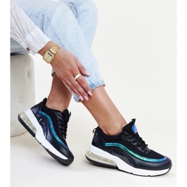 Schwarze Turnschuhe mit Jelek-Hologramm 2