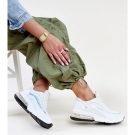 Weiße Turnschuhe mit Jelek-Hologramm 2