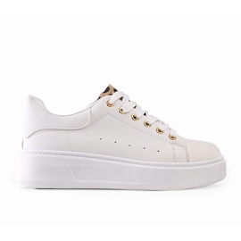 D/CEO Weiße Sneaker mit auffälliger Asmait-Verzierung 2