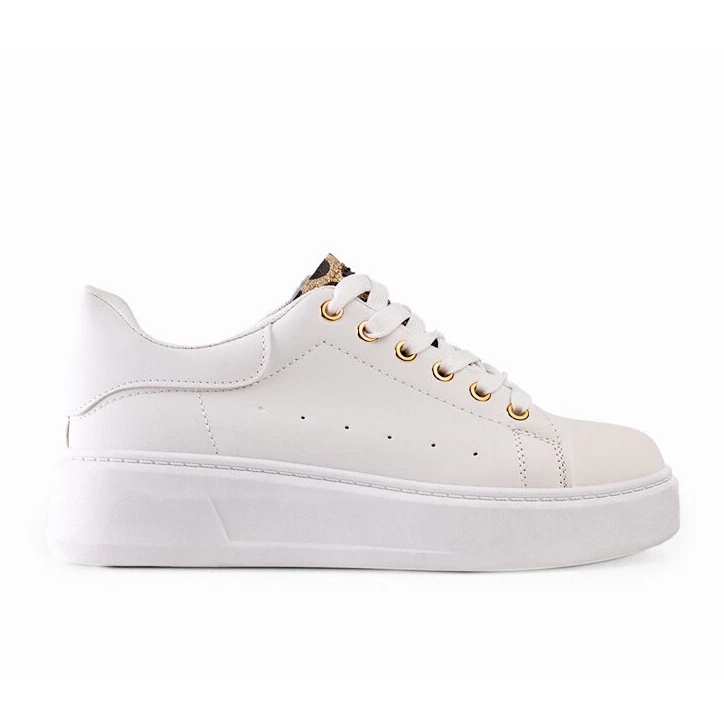 D/CEO Weiße Sneaker mit auffälliger Asmait-Verzierung 2