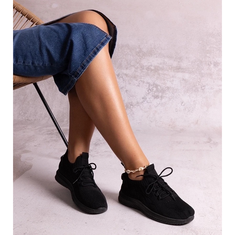 D/CEO Schwarze Khitam-Sportsneaker 2