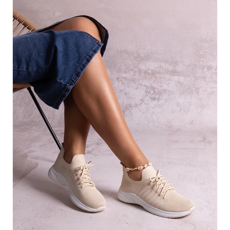 D/CEO Beige Muaza-Sportsneaker 2