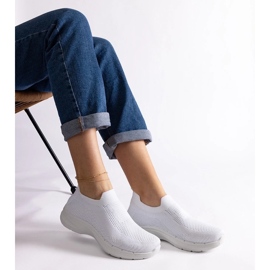 D/CEO Weiße Slip-on-Sportsneaker von Mora 2