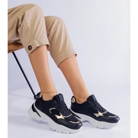 D/CEO Schwarze Sneaker mit massiver Torreza-Sohle 2