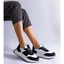 D/CEO Schwarze Cremorna-Plateau-Sneaker 2