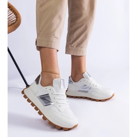 D/CEO Weiße Sneaker mit sichtbarem Restia-Schutz 2