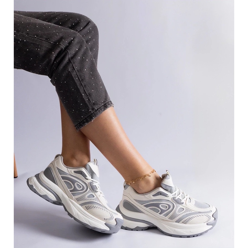 D/CEO Graue Damen-Sportsneaker von Limon 2