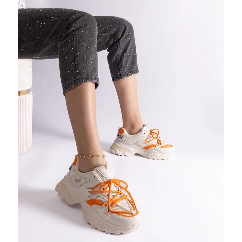 D/CEO Beige Sport-Sneaker Sulamita 1