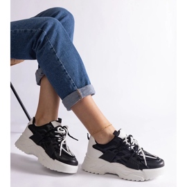 D/CEO Schwarze Damen-Sportsneaker Alva 1