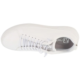 Frauen Sportschuhe Rieker Sneakers W2301-80 Weiß 2