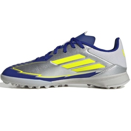Adidas f50 liga messi tf ih0925 silberblaue Schuhe silber- 1