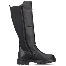 Frauen Rieker Z9158-00 Black Stiefel schwarz 1