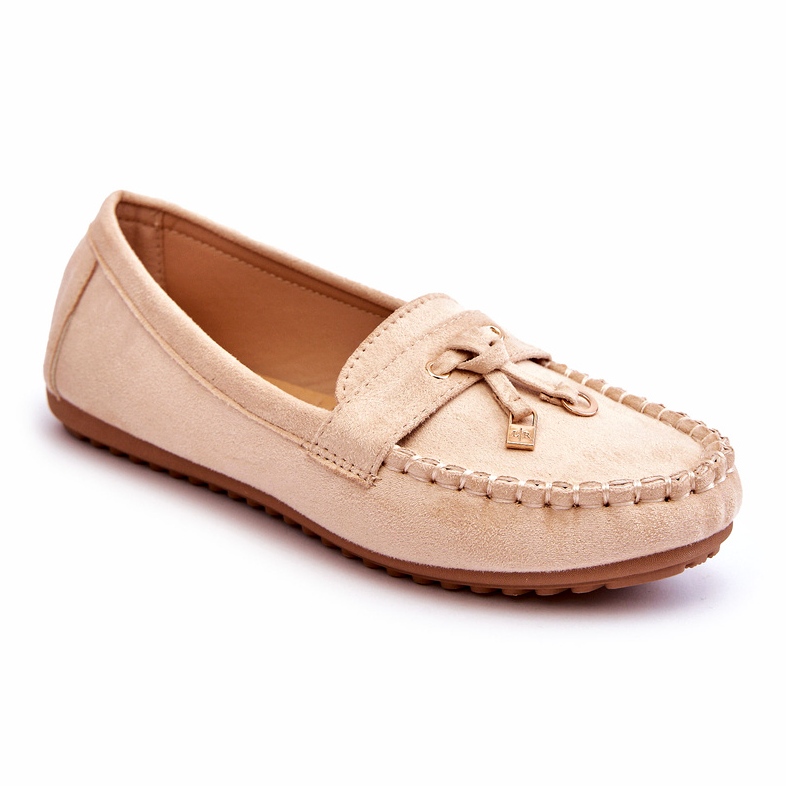 Seastar Frauen -Wildleder -Beige -Slipper 1