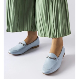 D/CEO Blaue Vinceza-Loafer 1