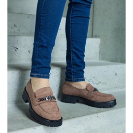 D/CEO Braune Wildleder-Loafer von Vinceza 2