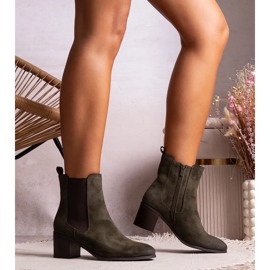 D/CEO Grüne Stiefeletten von Sabriya 1