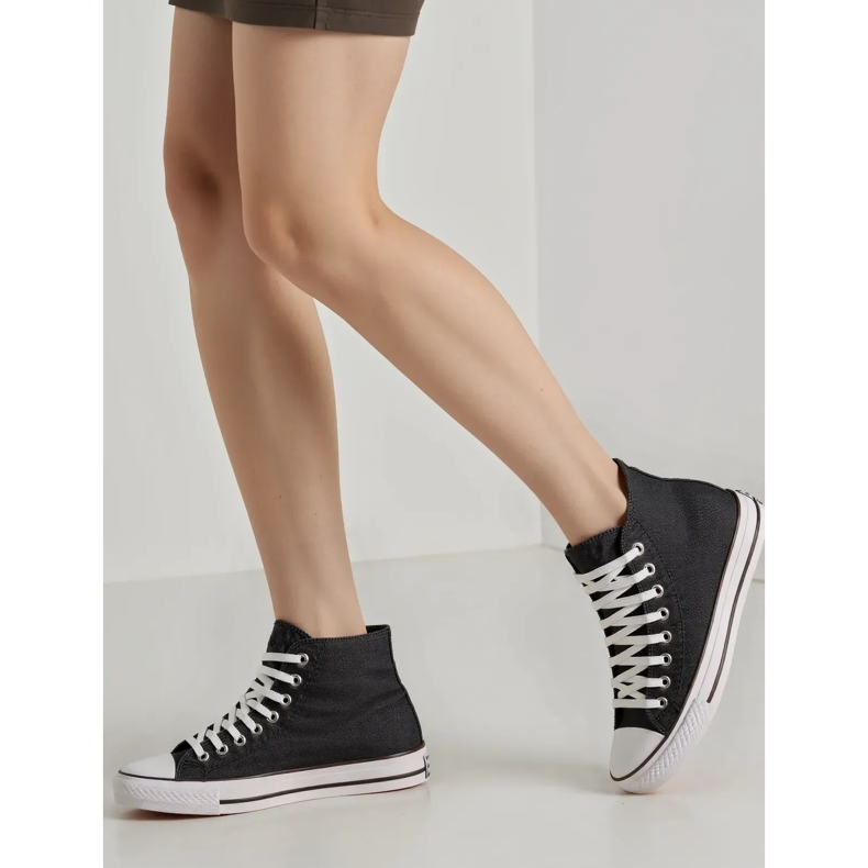 Damen Raven Black Sneakers schwarz 2