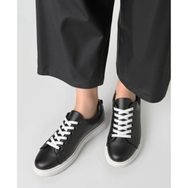 Frauen -Sneaker Veltor Black schwarz 1