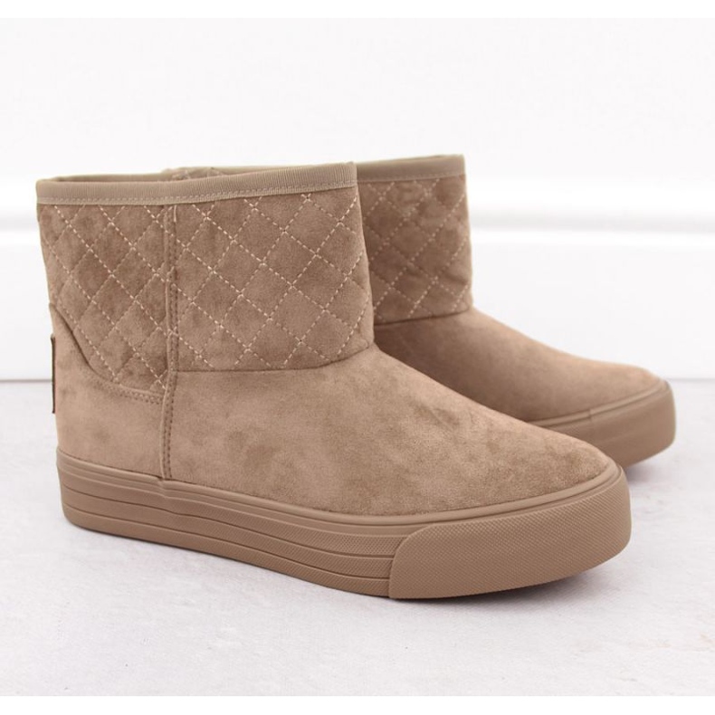 Frauen Schneestiefel Big Star Int2041b Beige 1