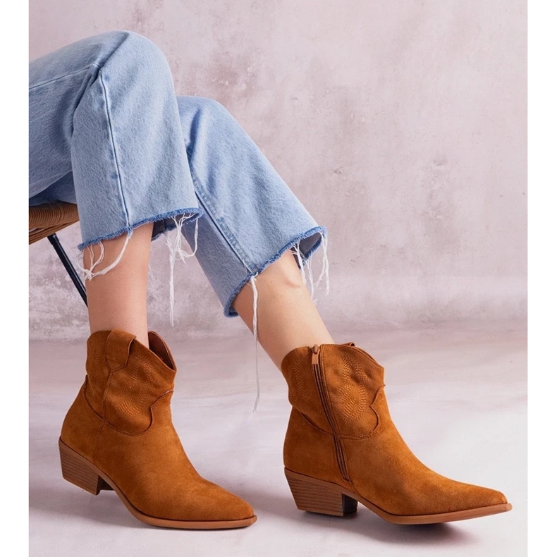 D/CEO Erinne braune Stiefeletten 1