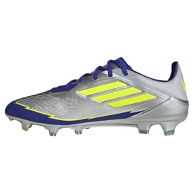 Adidas f50 pro messi fg jr8023 silberne fußballschuhe 1