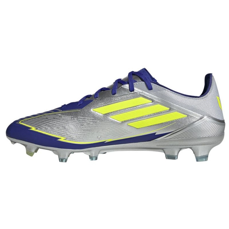 Adidas f50 pro messi fg jr8023 silberne fußballschuhe 1