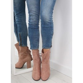 Stiefel mit breitem Absatz rosa 1318 rosa 2