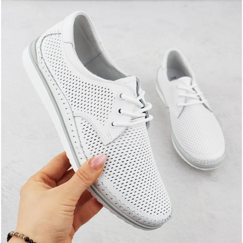 Trostige Whatement Women Blätter tröstete weiße T.Sokolski W25-01 1