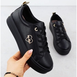 Schuhe auf der Filippo Paw586b schwarze Plattform 1