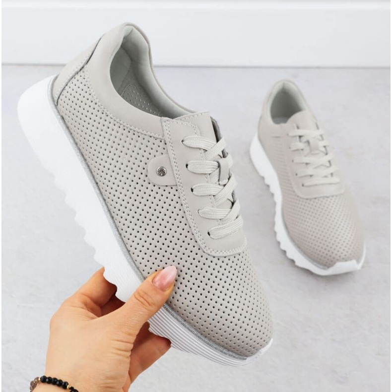 S.Barski Schuhe auf der S. Barski-Plattform LR51-629 Beige 1