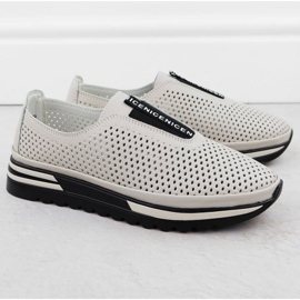 S.Barski Offene Schuhe S. Barski LR51-672 Beige 2