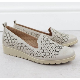 M.Daszyński Schuhe bei M. Daszyński MR1628-20 in Blumen grau 2