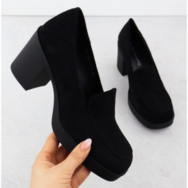 Potocki heben Schuhe in SZ12547 Wol288a hervor schwarz 1