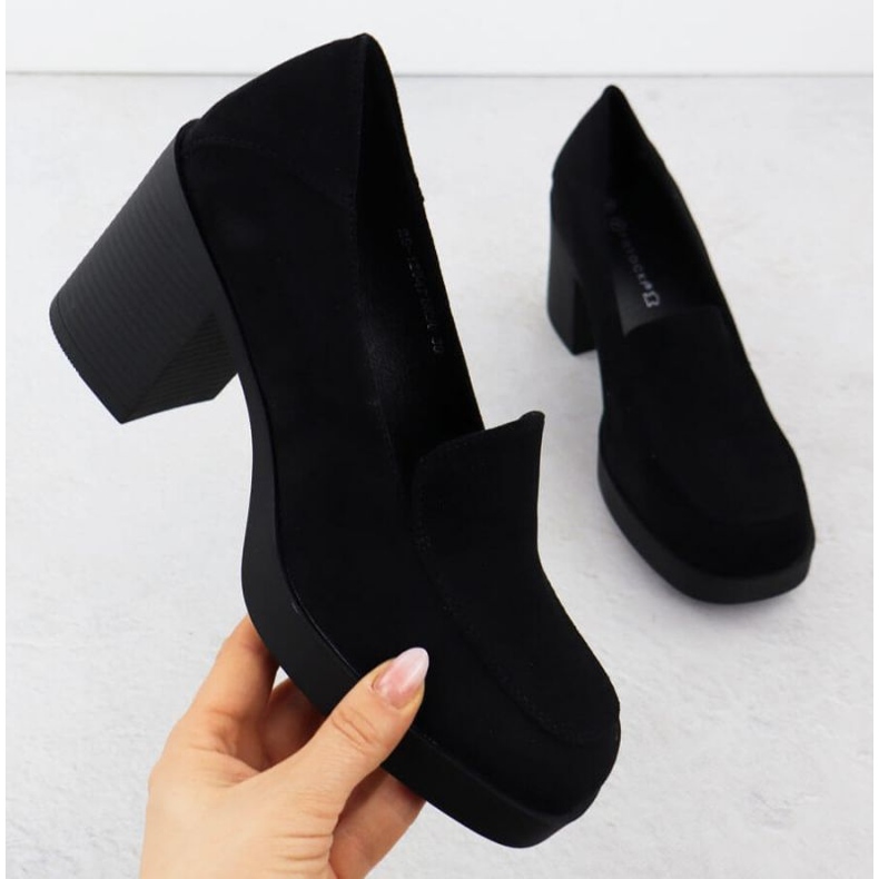 Potocki heben Schuhe in SZ12547 Wol288a hervor schwarz 1