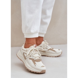 Frauen Sportschuhe Big Star NN274A096 Hi-Polish Beige System 2