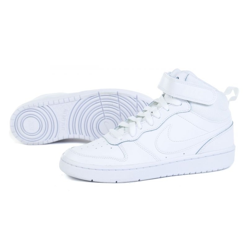 Nike Court Borough Mid 2 (GS) CD7782-100 Weiße Schuhe 1